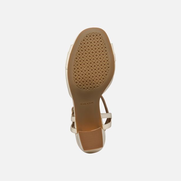 Krémové dámské sandály Geox Neeraklia 80