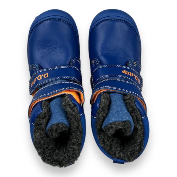 DDstep dětské zimní barefoot boty - Krokodýl