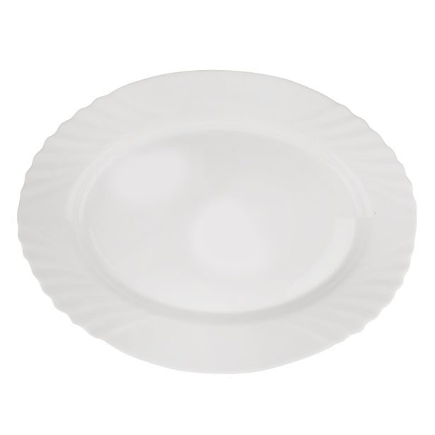 Servírovací talíř LUNA vlnky 23x15 cm