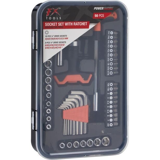 FX TOOLS Sada nářadí 50 ks v boxu KO-C22961020