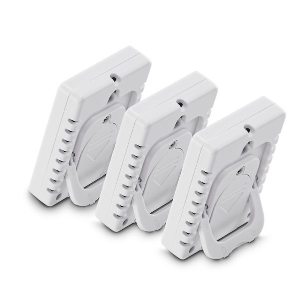 Hama Cres, digitální teploměr/vlhkoměr, bílý, 3 ks v balení (cena za balení)