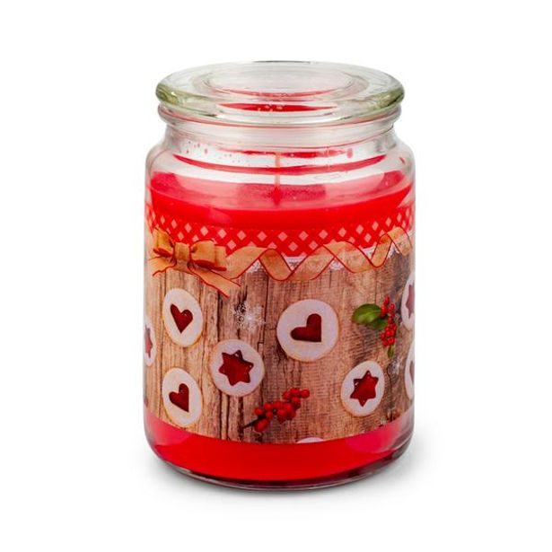 Provence SVÍČKA VE SKLE S VÍČKEM 510G LINECKÉ_hamashop