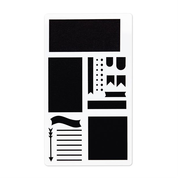 Hama šablony pro kreativní tvorbu - set 5 ks