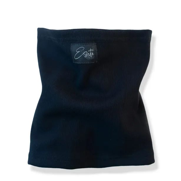 ESITO Žebrovaný nákrčník Color black - černá / 48