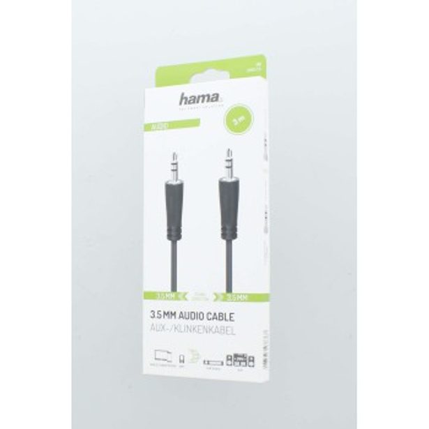 Hama audio kabel jack 3,5 mm, 3 m