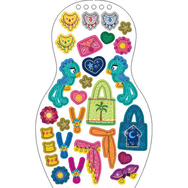 Oblékáme jordánské panenky ZEINA – Omalovánky Baagl