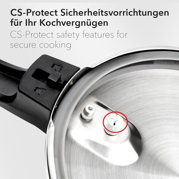 CS SOLINGEN Tlakový hrnec 6 l KAISERSLAUTERN CS-077365