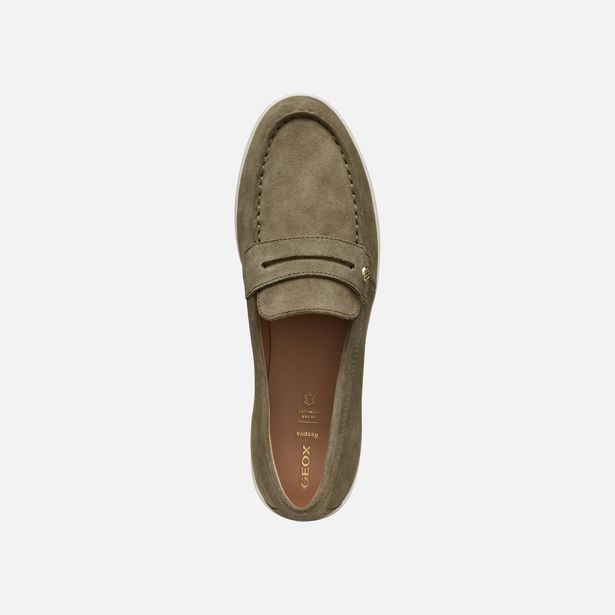 Khaki dámské sandály Geox Xand 3