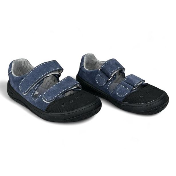 Dětská letní obuv Jonap - Modré s okopovou špičkou