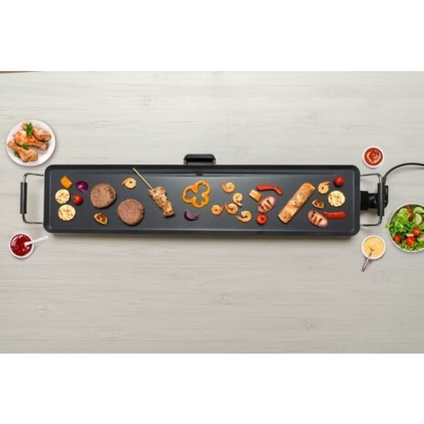 ALPINA Stolní elektrický gril teppanyaki 100x20 cm, 2000 W ED-223161