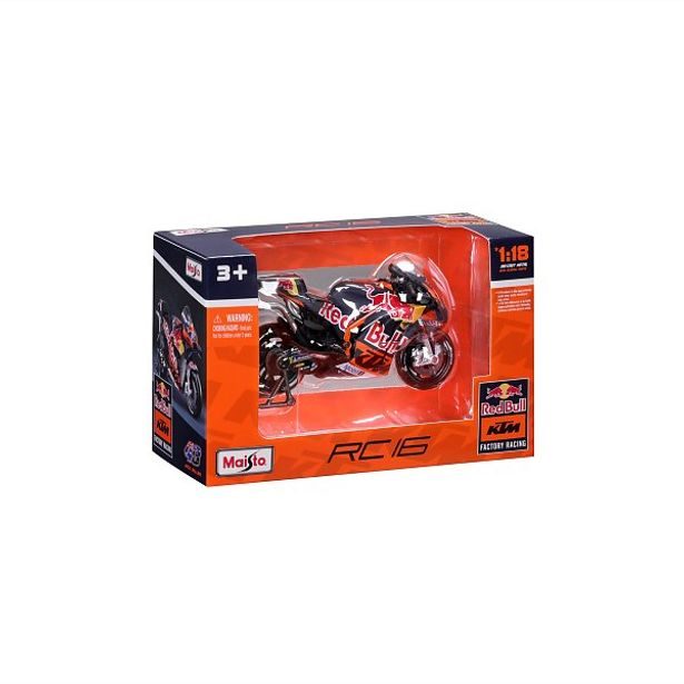 Maisto Maisto - Motocykl, Red Bull KTM Factory Racing 2023, 33 Brand Binder, 1:18