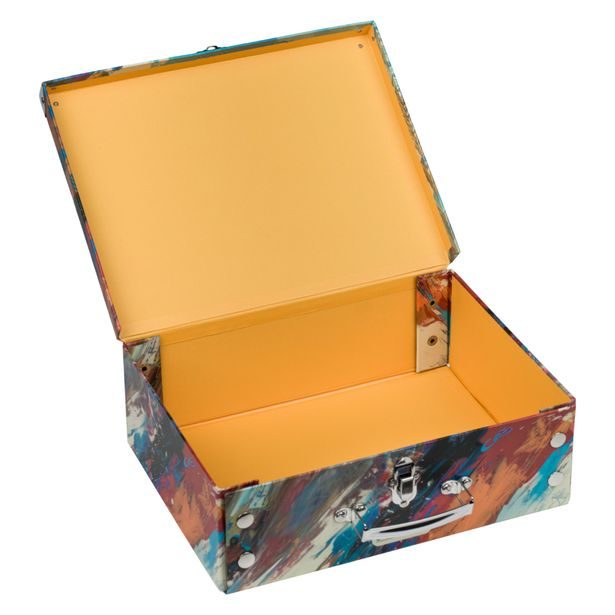 BAAGL Skládací školní kufřík Skatepark s kováním