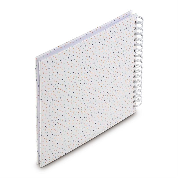 Hama album klasické spirálové CONFETTI 28x24 cm, 50 stran