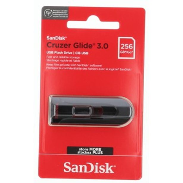 SanDisk Cruzer Glide 256 GB, USB 3.0