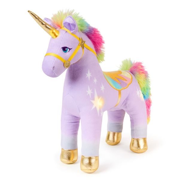 UNICORN ACADEMY PLYŠOVÝ JEDNOROŽEC WILDSTAR SE ZVUKY 38 CM
