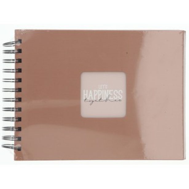 Hama album klasické spirálové FINE ART 24x17 cm, 50 stran, mousse, černé listy