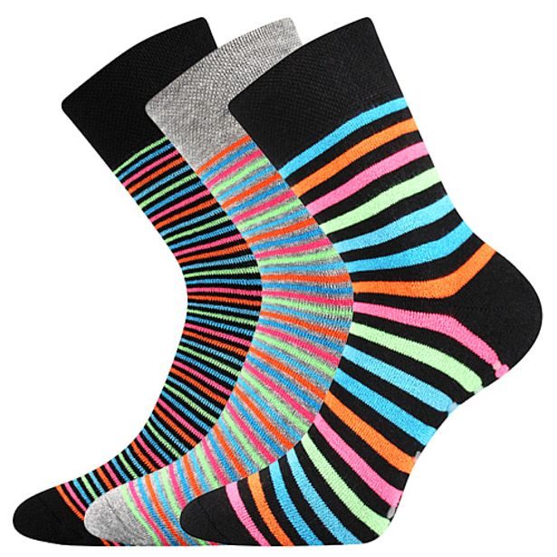 Ponožky Pruhana ABS 13 - mix holka