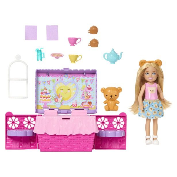 Barbie CHELSEA čajový dýchánek