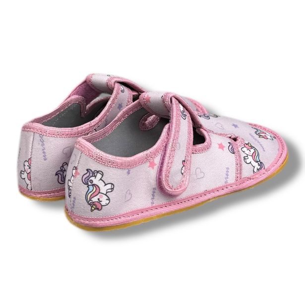 Raweks ZUZIA ZA02 – dětské barefoot přezůvky - Unicorn