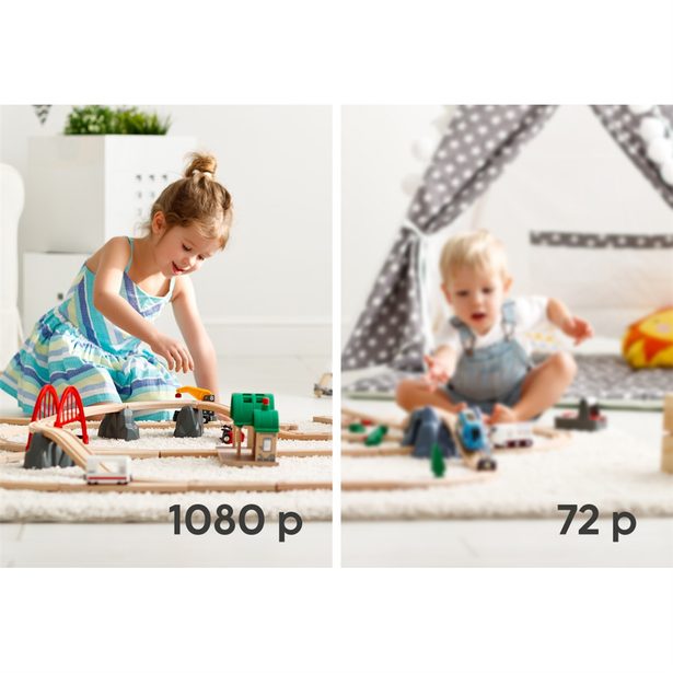 Hama Smart domácí WiFi kamera, otáčení/naklápění, noční vidění, Full HD