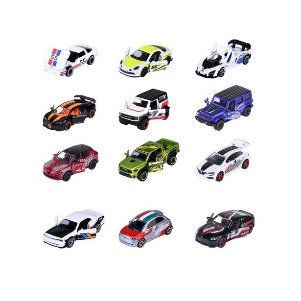 Autíčko kovové Racing, 12 druhů