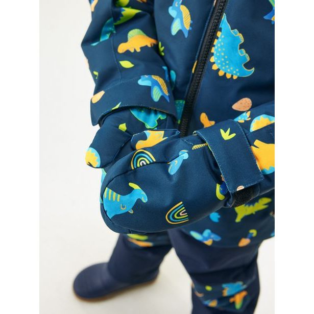 Unuo Dětské zimní rukavice Polar, Dinosauři