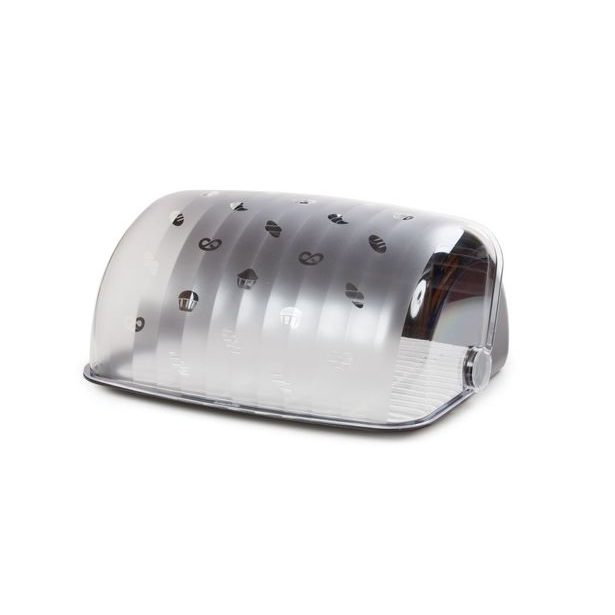 chlebovka 34,5x27,3x16,4cm, RONDO černá, plast