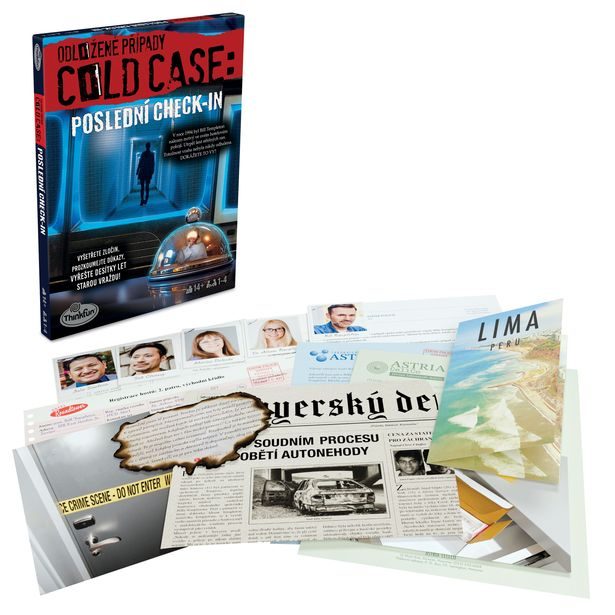 ThinkFun Odložené případy: Poslední check-in