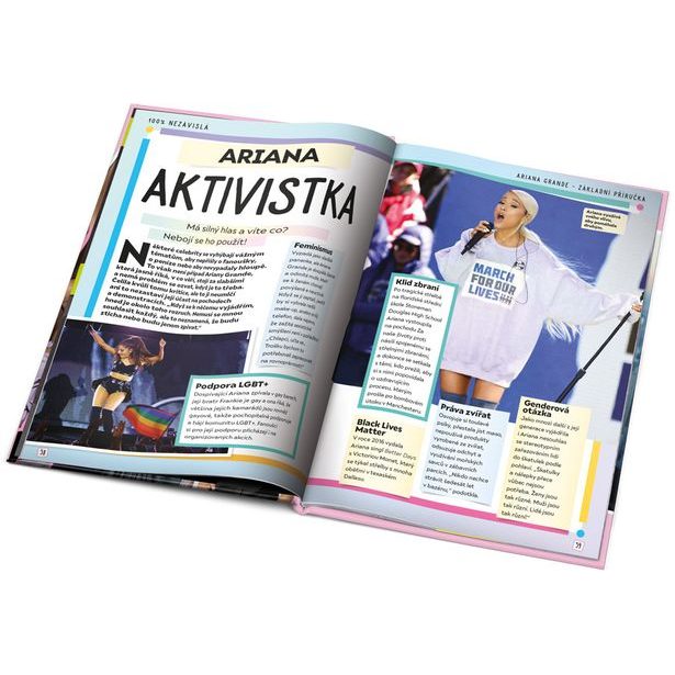 ARIANA GRANDE – Nepostradatelná kniha pro fanoušky