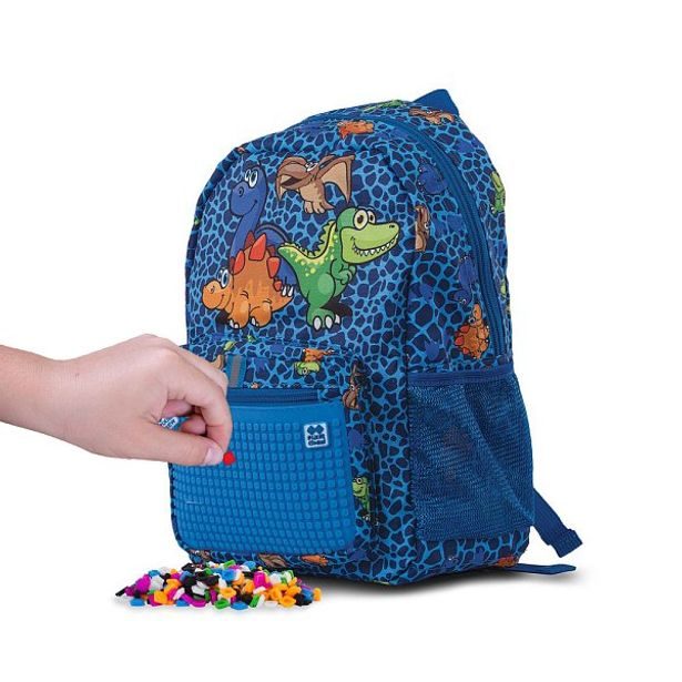 PIXIE CREW PIXIE CREW dětský batoh DINO MODRÝ
