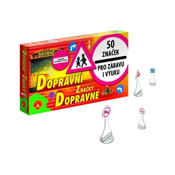 Dopravní značky 50ks