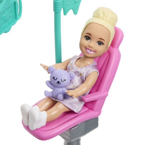 Barbie herní set povolání - zubařka černovláska