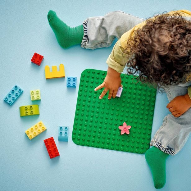 Zelená podložka na stavění