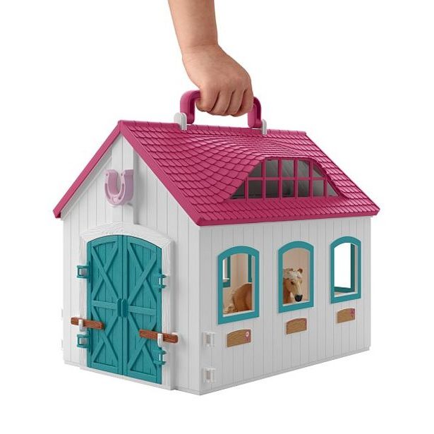 SCHLEICH Otevírací stáj „Litte Horseshoe“