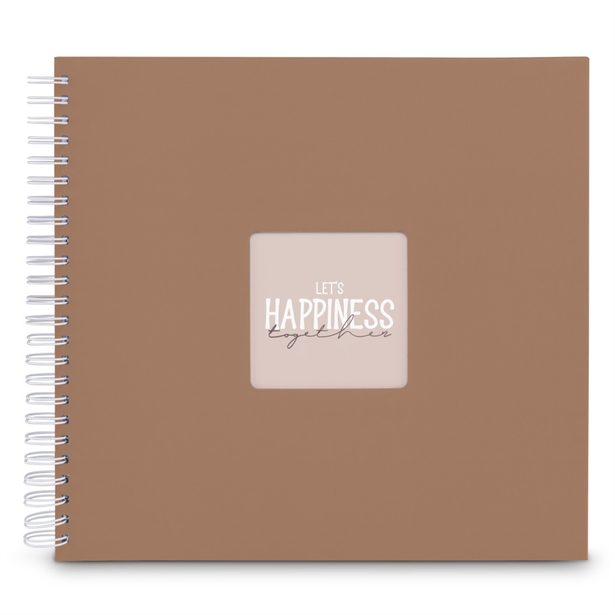 Hama album klasické spirálové FINE ART 36x32 cm, 50 stran, mousse, bílé listy