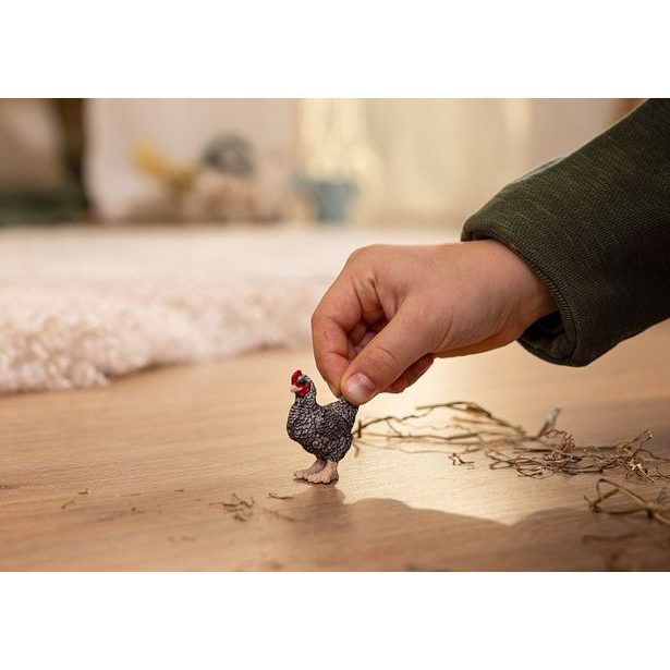SCHLEICH Zvířátko - kamenné kuře plymutka
