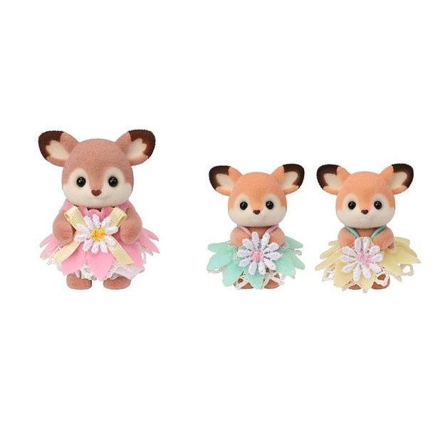 Sylvanian family Jelínci na květinové houpačce