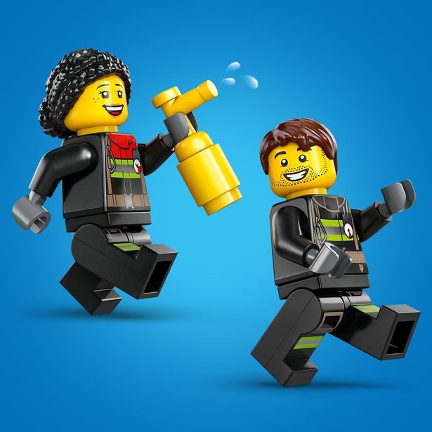 Hasičské auto s žebříkem