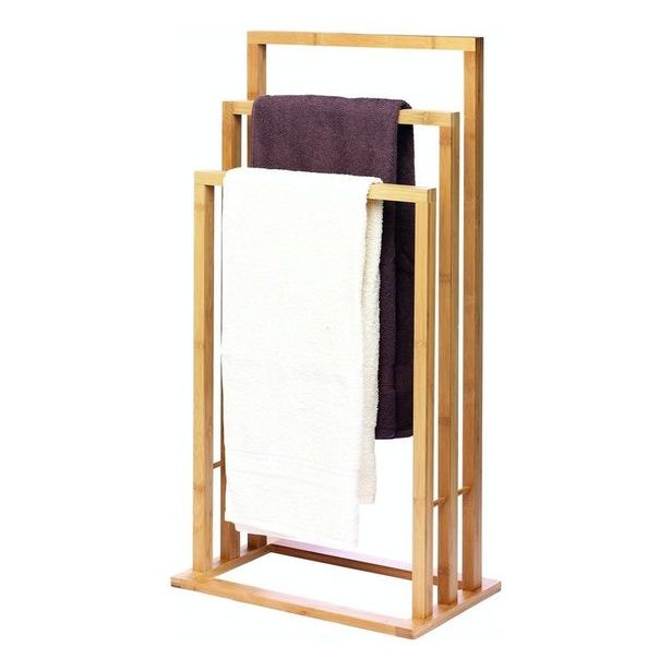 EDCO Držák na ručníky bambus 42x24x81,5cm ED-248434