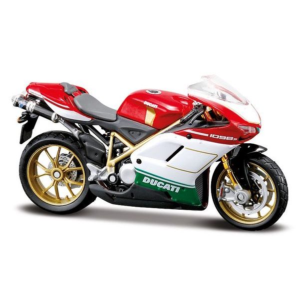 Maisto Maisto - Motocykl, Ducati 1098 S Tricolore, 1:18