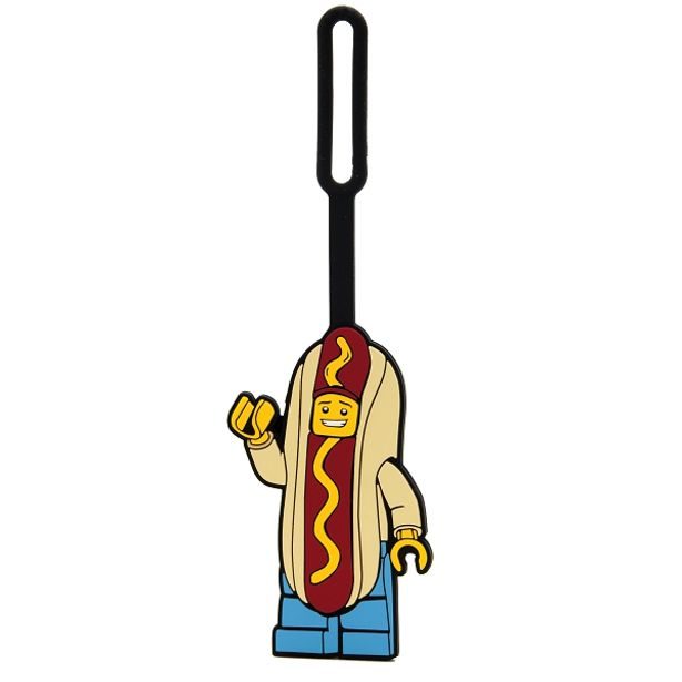 LEGO Iconic Jmenovka na zavazadlo - Hot Dog