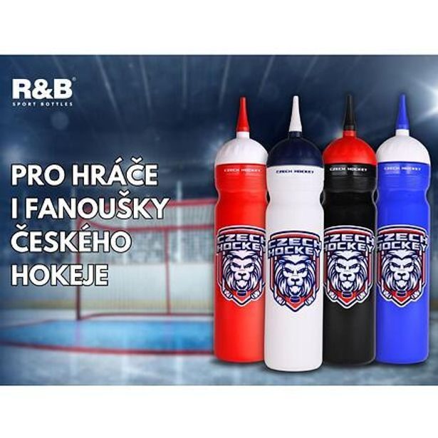 Hokejovka 1l - modrá Český lev