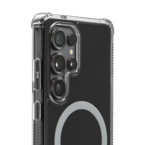 Hama Extreme Protect, kryt pro Samsung Galaxy S25 Ultra, magnetický, D3O®, nežloutne, průhledný