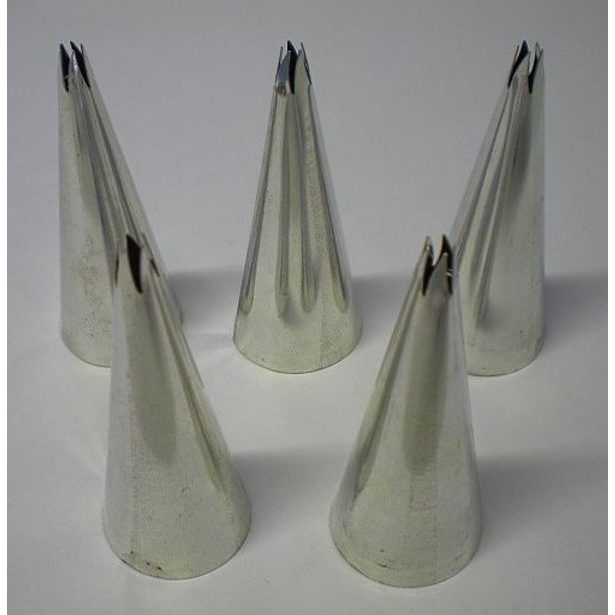 špičky zdob. I/3- 5ks v sáčku, kov