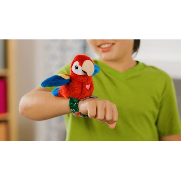 STEPPOS Happy Yappers Papoušek - červený