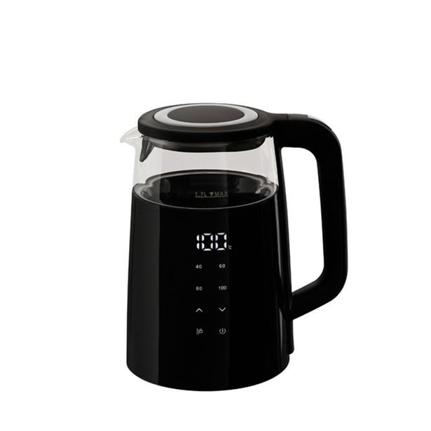 BERLINGERHAUS Rychlovarná konvice s regulací teploty digitální 1,7 l Matte Black Collection BH-9476