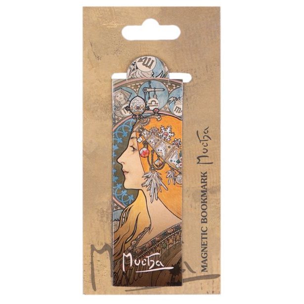 Magnetická záložka Alfons Mucha – Zodiak