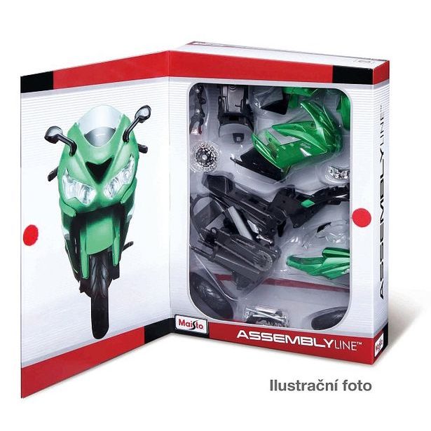 Maisto M. Motorcycles assort, window box, 1:12