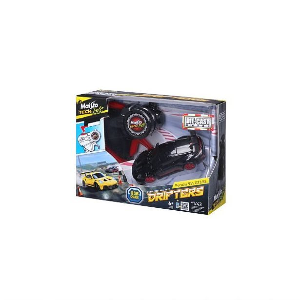 Maisto Maisto RC - MINI METAL DRIFTERS, Porsche 911 GT3 RS, 1:43, 2,4GHz, USB, XTR