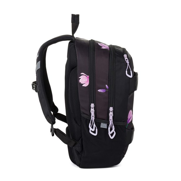 Studentský batoh + etue OXY Sport Flowers